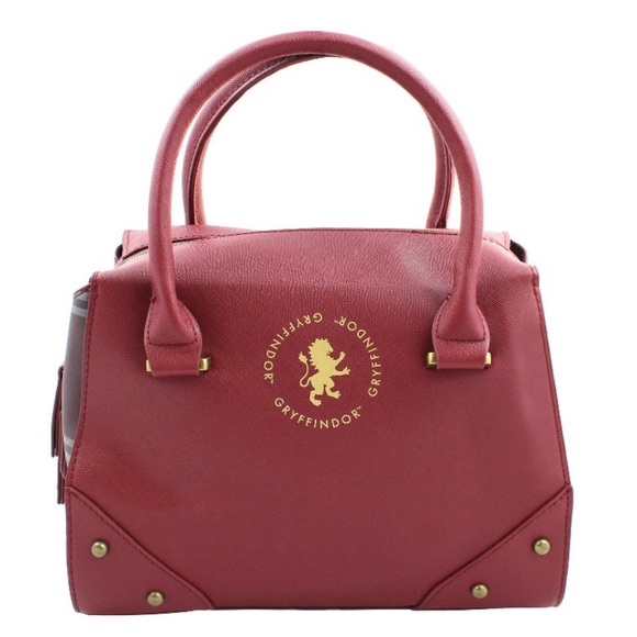 Gryffindor Burgundy Tote Bag with Tassel Charm - Picture 9 of 12